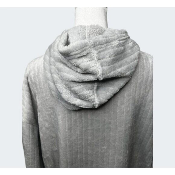 Life Rocks Gray Hooded Zip-Up Jacket With Headband Accessory Size XL - Picture 7 of 14